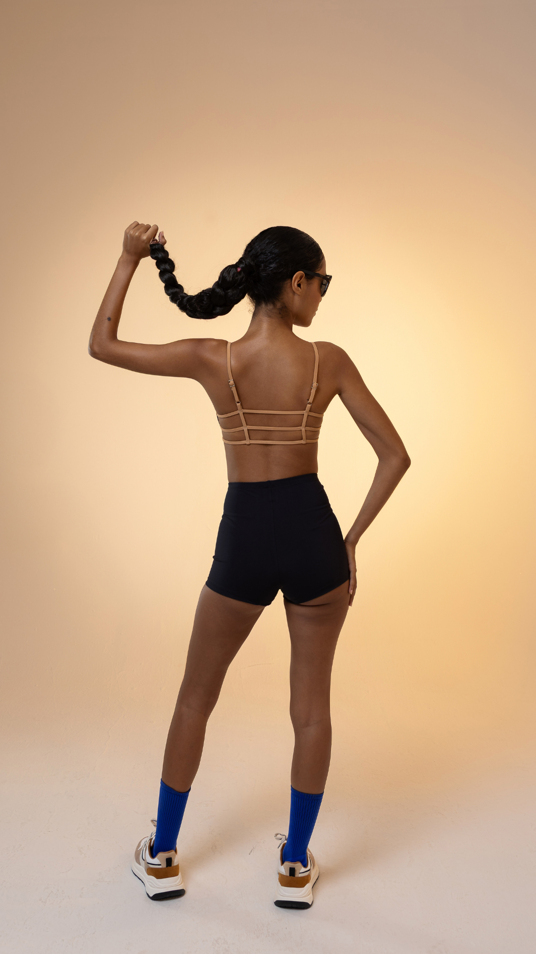 Mini Short Retrô Power Flex | Cor Eclipse