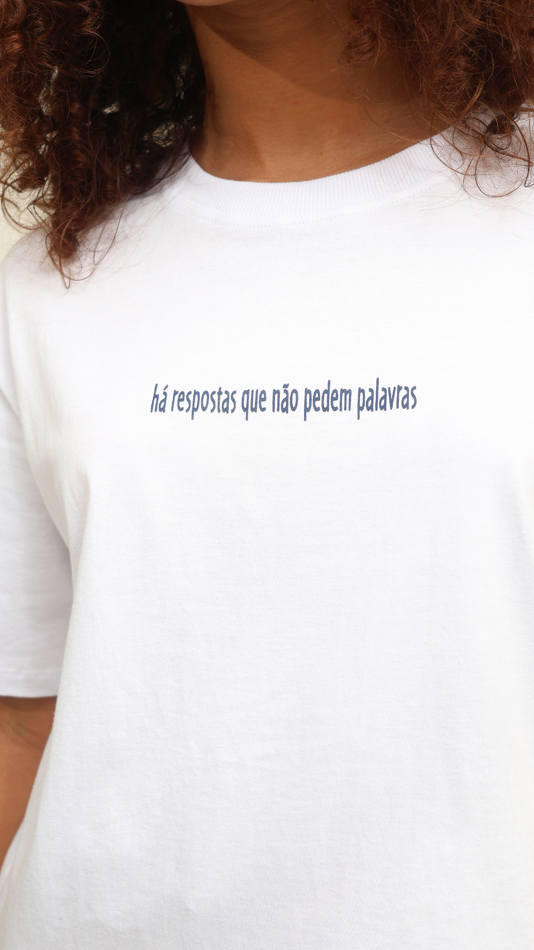 Camiseta Escute o Mar | Cor Branca