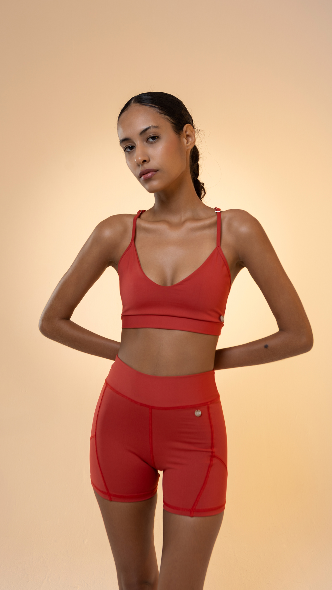 Top Nadador Viés Power Flex | Cor Argila Solar