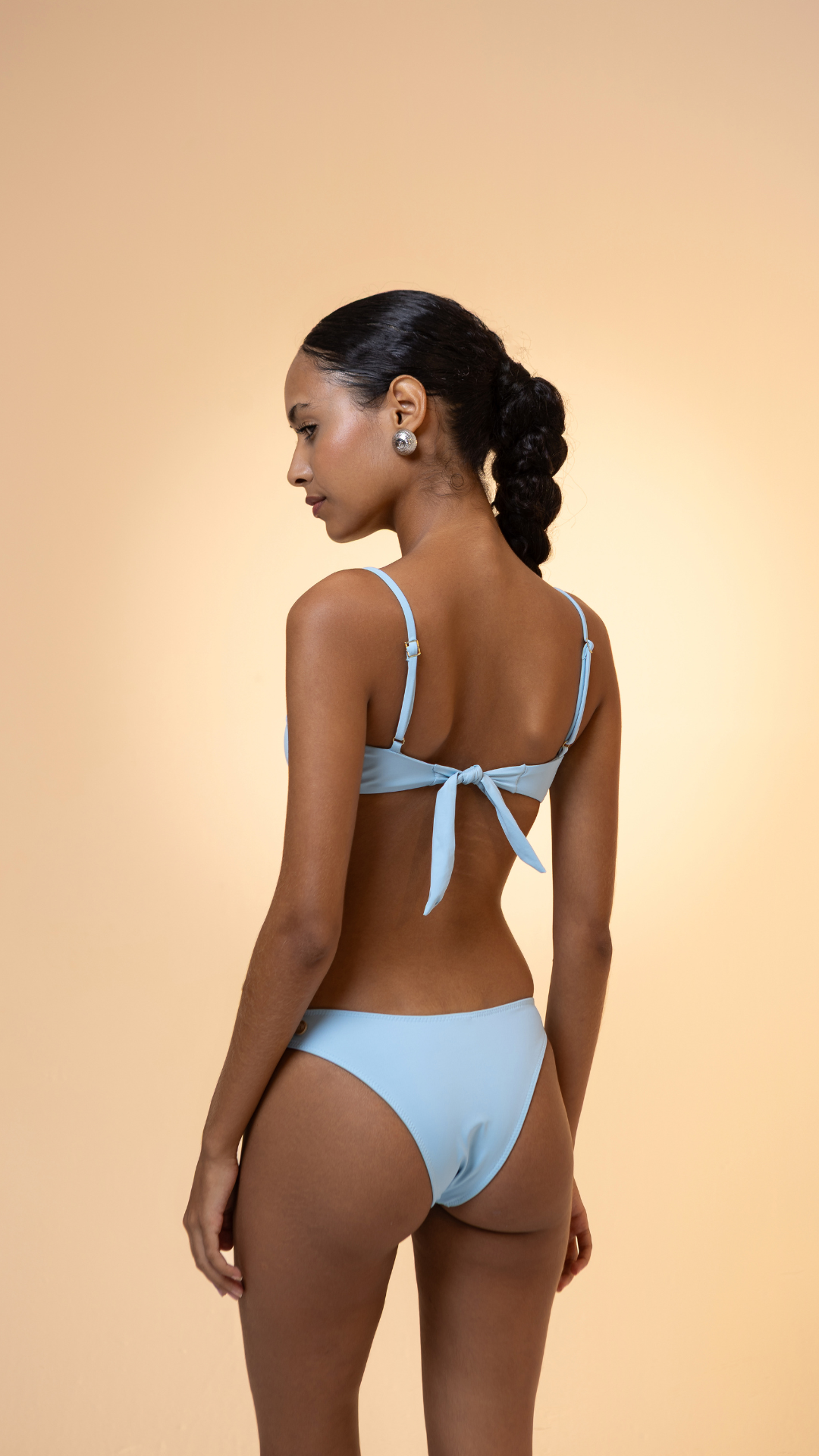 Top Meia Taça Aro | Cor Key Blue