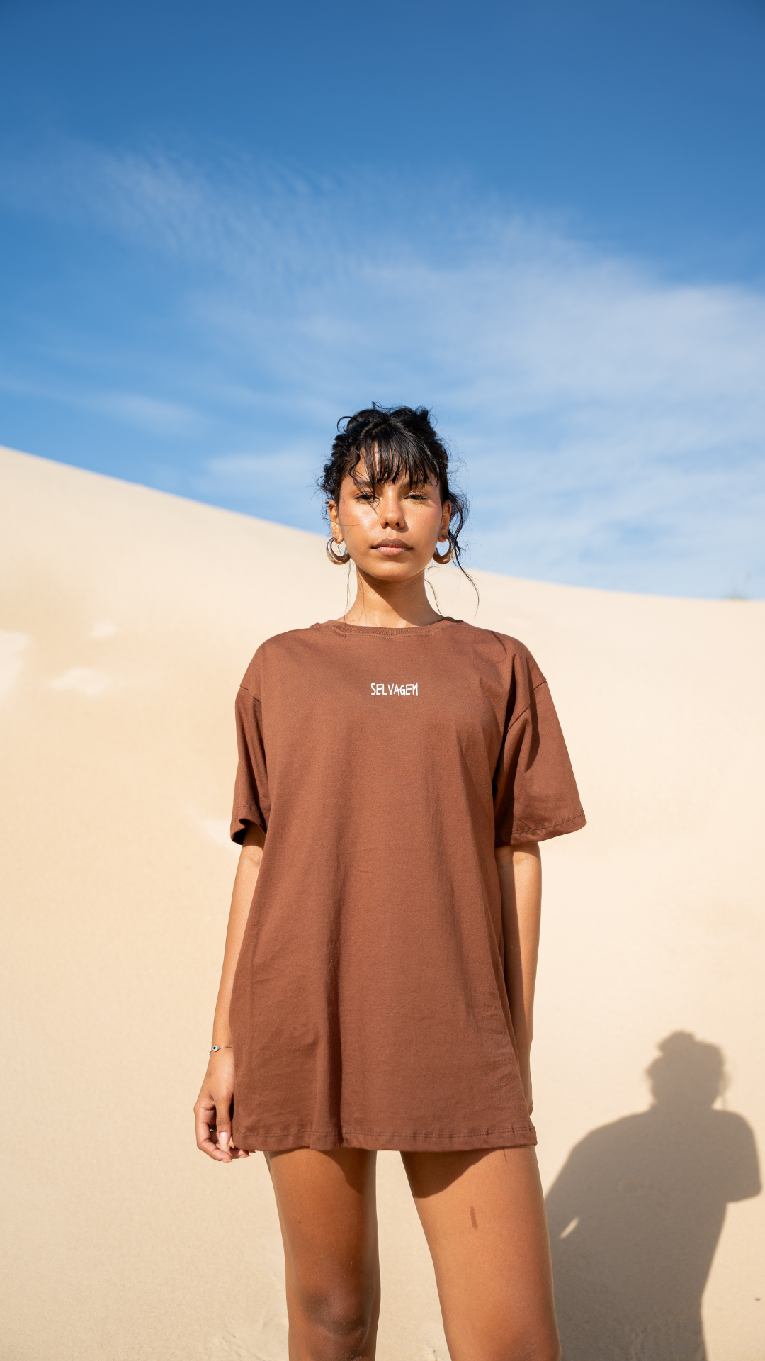 Camiseta Selvagem | Cor Marrom