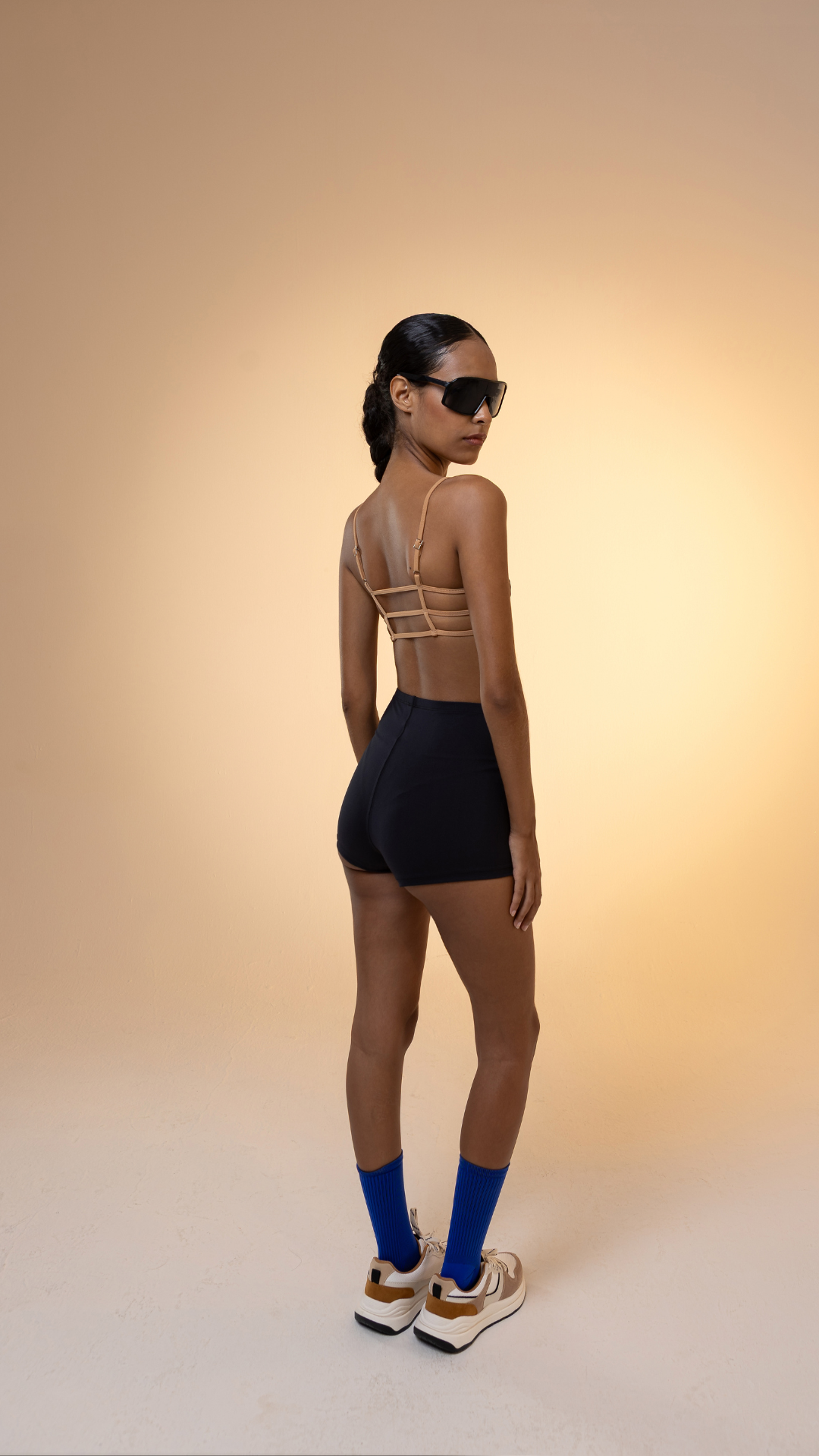 Mini Short Retrô Power Flex | Cor Eclipse