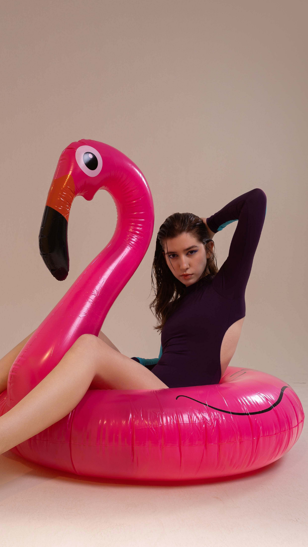 Maiô Manga Longa | Cor Oceano Violeta