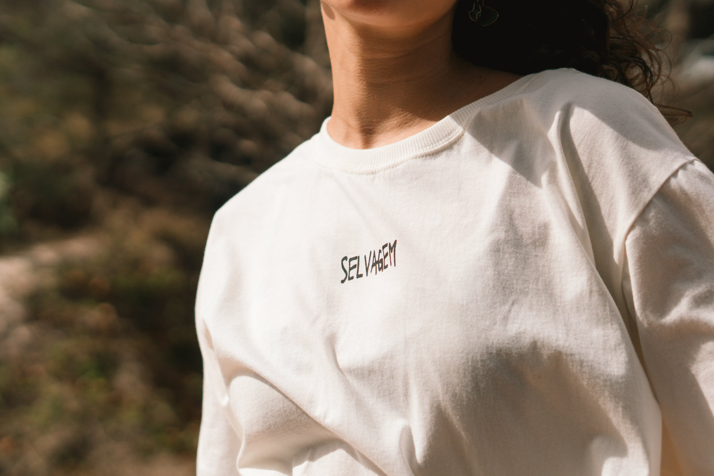 Camiseta Selvagem | Cor Branco