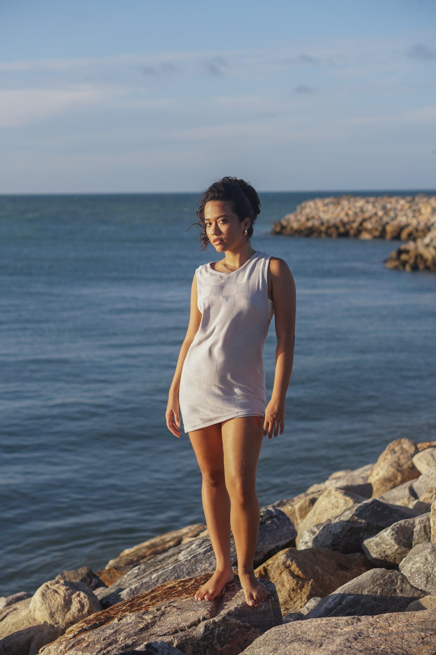 Regatão Tricot Jacquard | Cor Silver