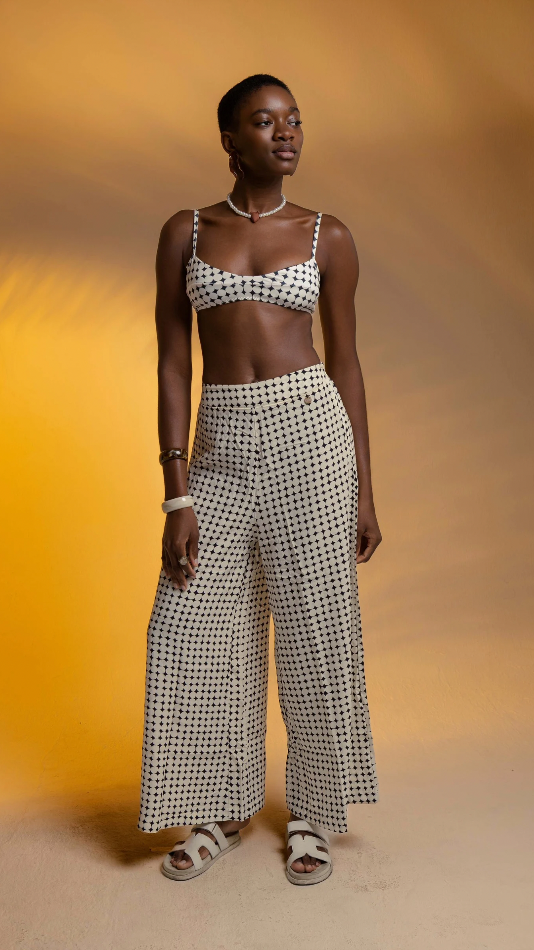 Calça Karol | Print Mar de Poás