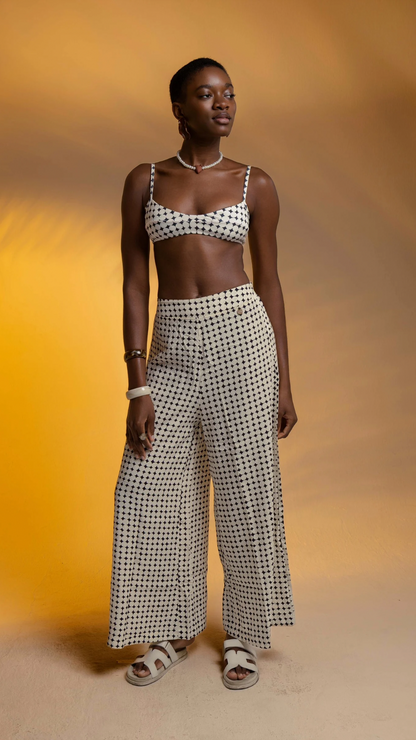 Calça Karol | Print Mar de Poás