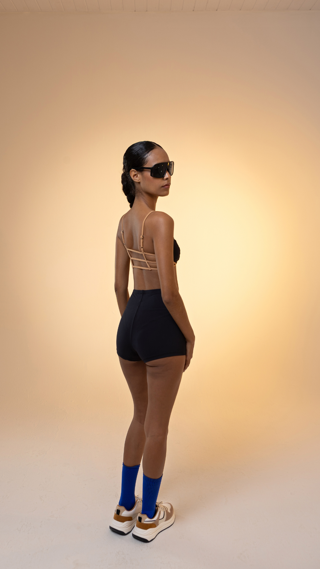 Mini Short Retrô Power Flex | Cor Eclipse