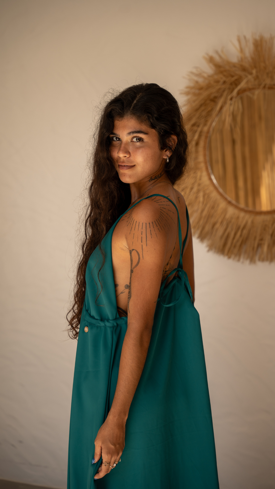 Vestido Buho | Cor Amarante