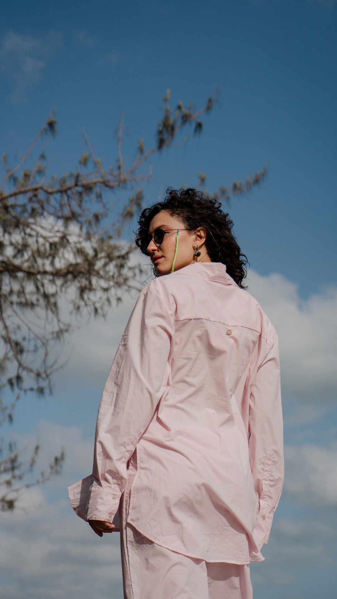 Camisa Sasha Tricoline | Cor Verão Solar