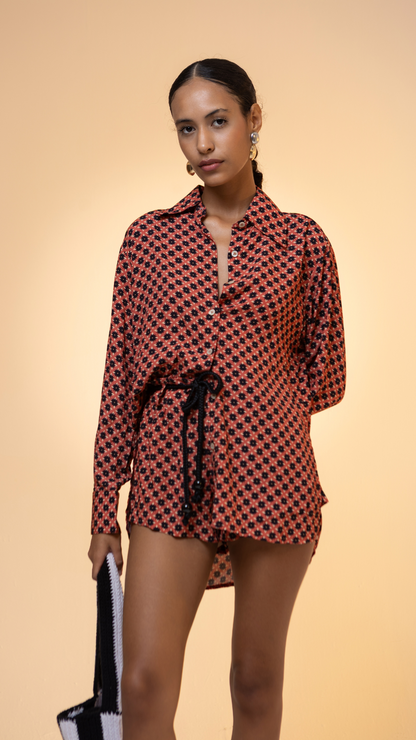 Short V | Print Flor do Amarante
