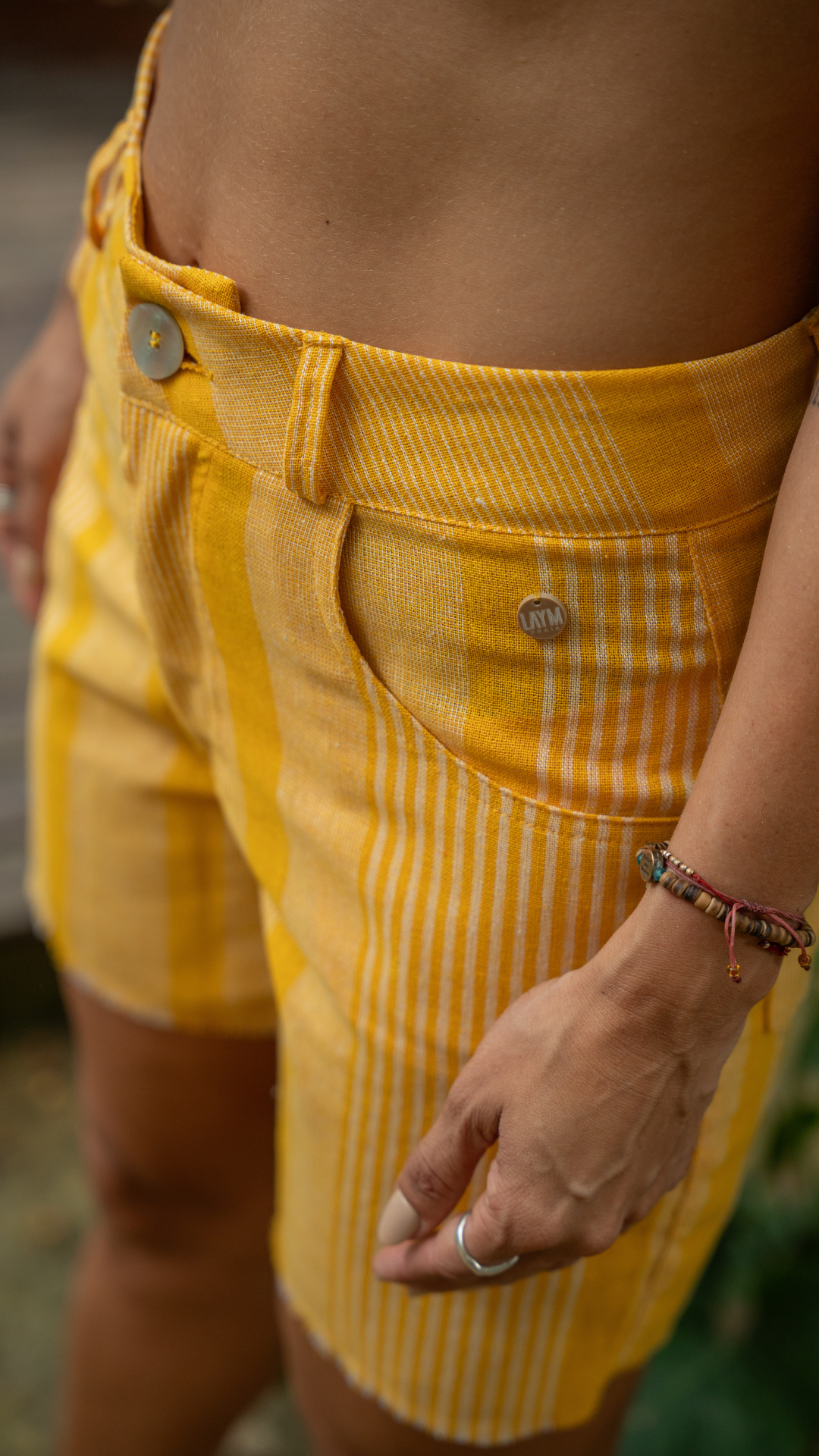 Bermuda Linho | Cor Solar