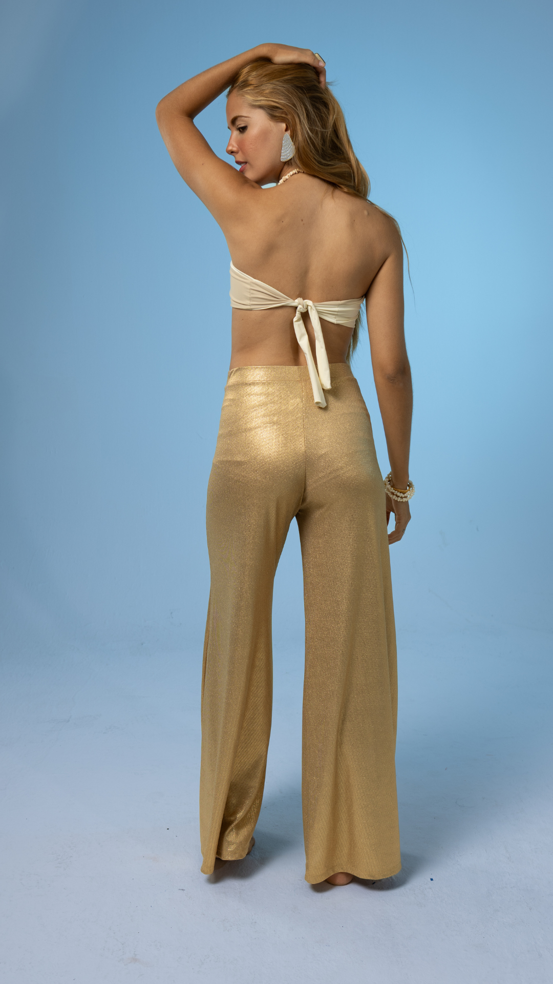 Calça Alice | Cor Luz do Mar