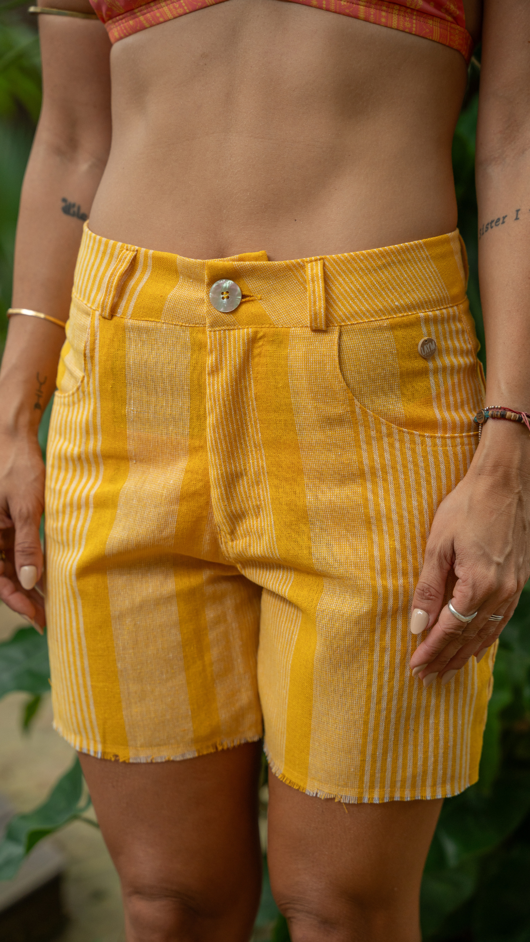 Bermuda Linho | Cor Solar