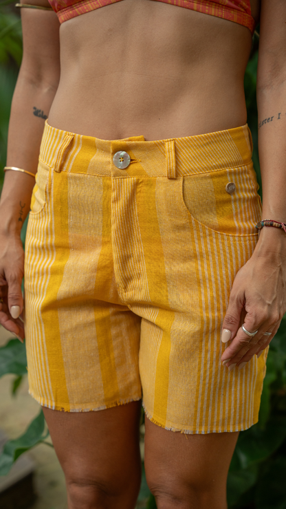 Bermuda Linho | Cor Solar