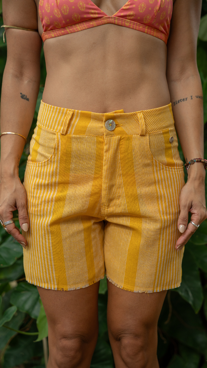 Bermuda Linho | Cor Solar