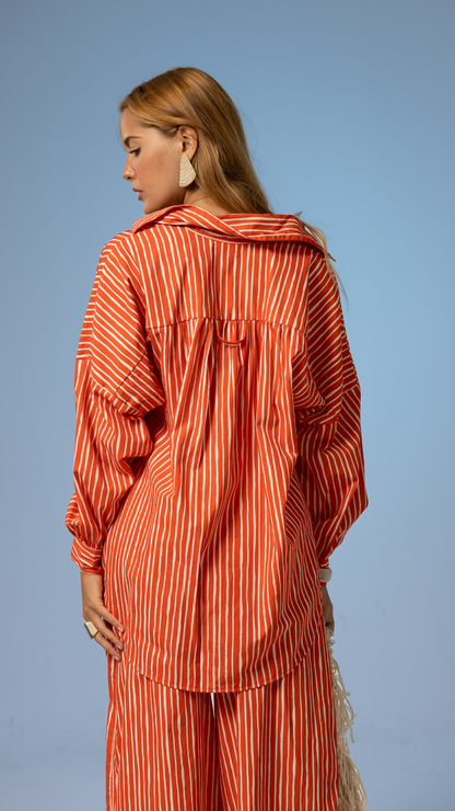 Camisa Oversized Viscose | Print Altamaré