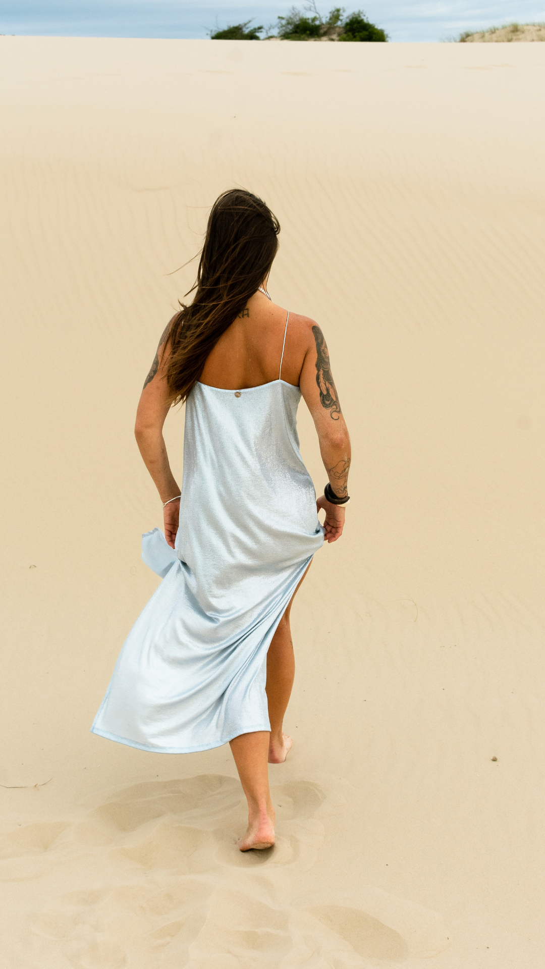 Vestido Mid | Maresia de Prata