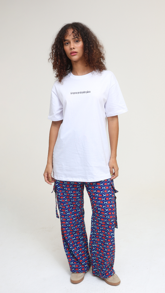 Camiseta Escute o Mar | Cor Branca