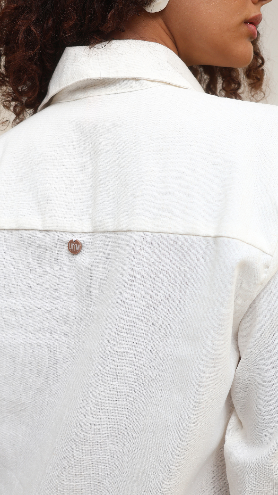 Camisa Sasha Linho | Cor branco