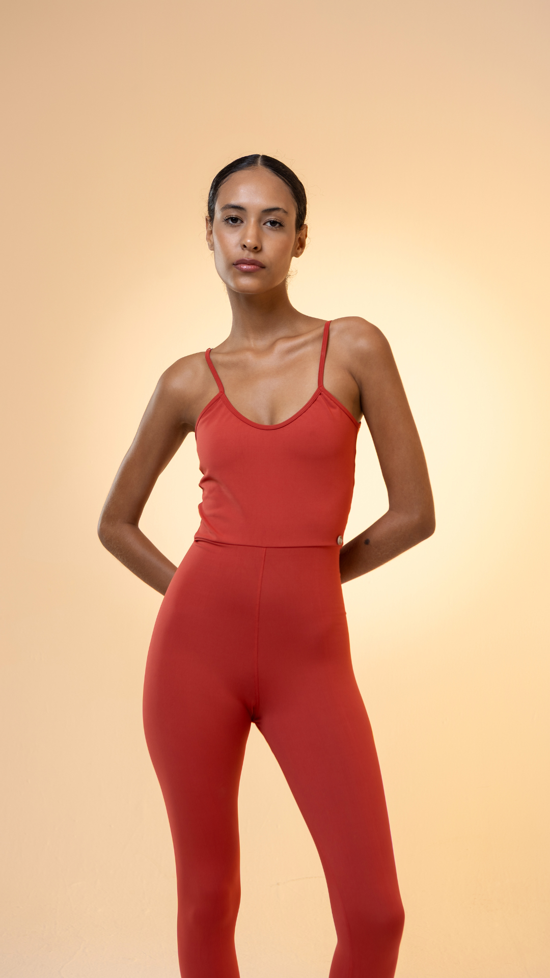 Macacão New Tiras Power Flex | Cor Argila