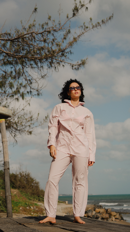 Calça Mari Mari Tricoline | Cor Verão Solar