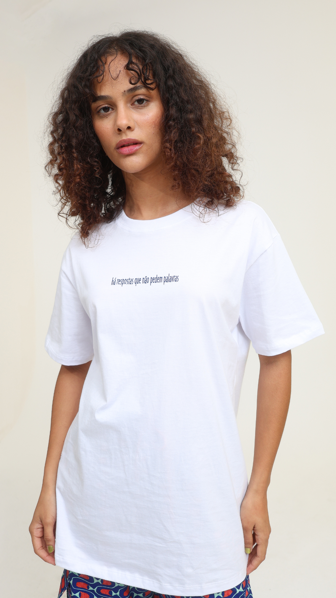 Camiseta Escute o Mar | Cor Branca