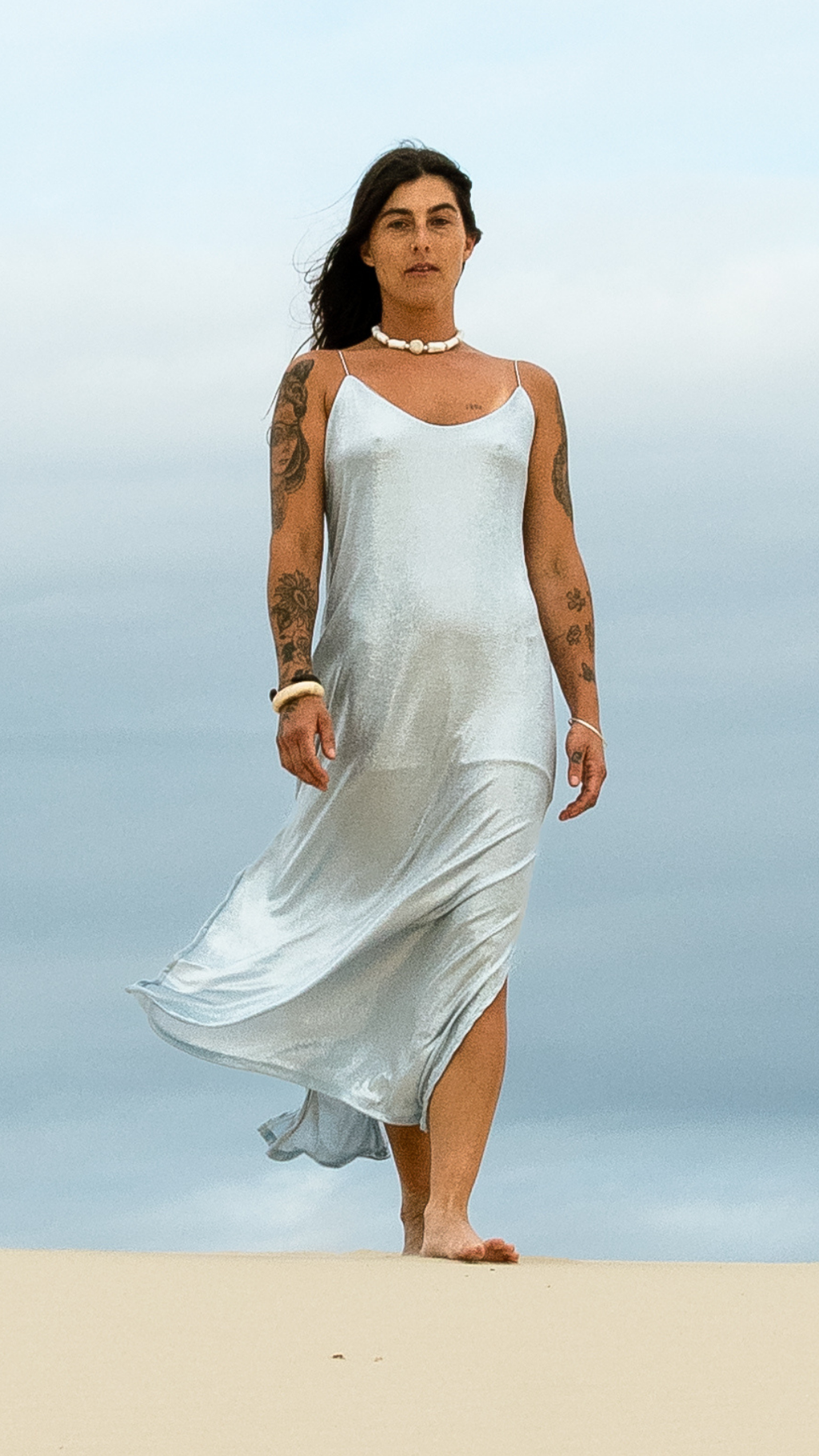 Vestido Mid | Maresia de Prata