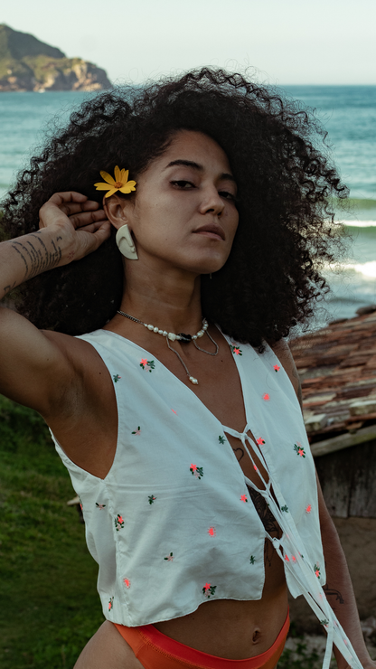 Blusa Nós | Cor Flor de Sal
