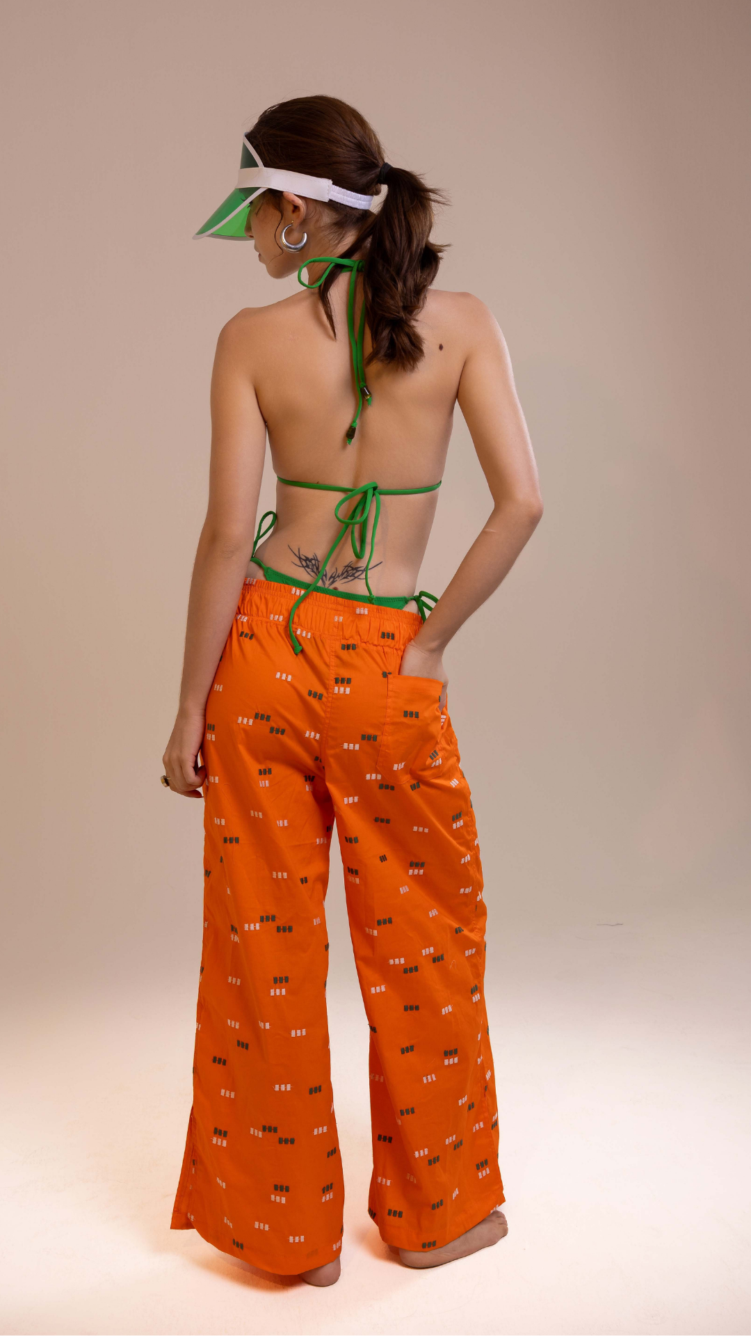 Calça Lua | Cor Código do Mar Alvorada Marinha