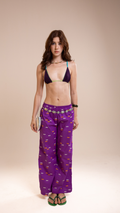 Calça Lua | Cor Código do Mar Oceano Violeta