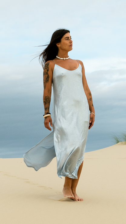 Vestido Mid | Maresia de Prata