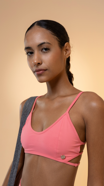 Top New Tiras Power Flex | Cor Coral