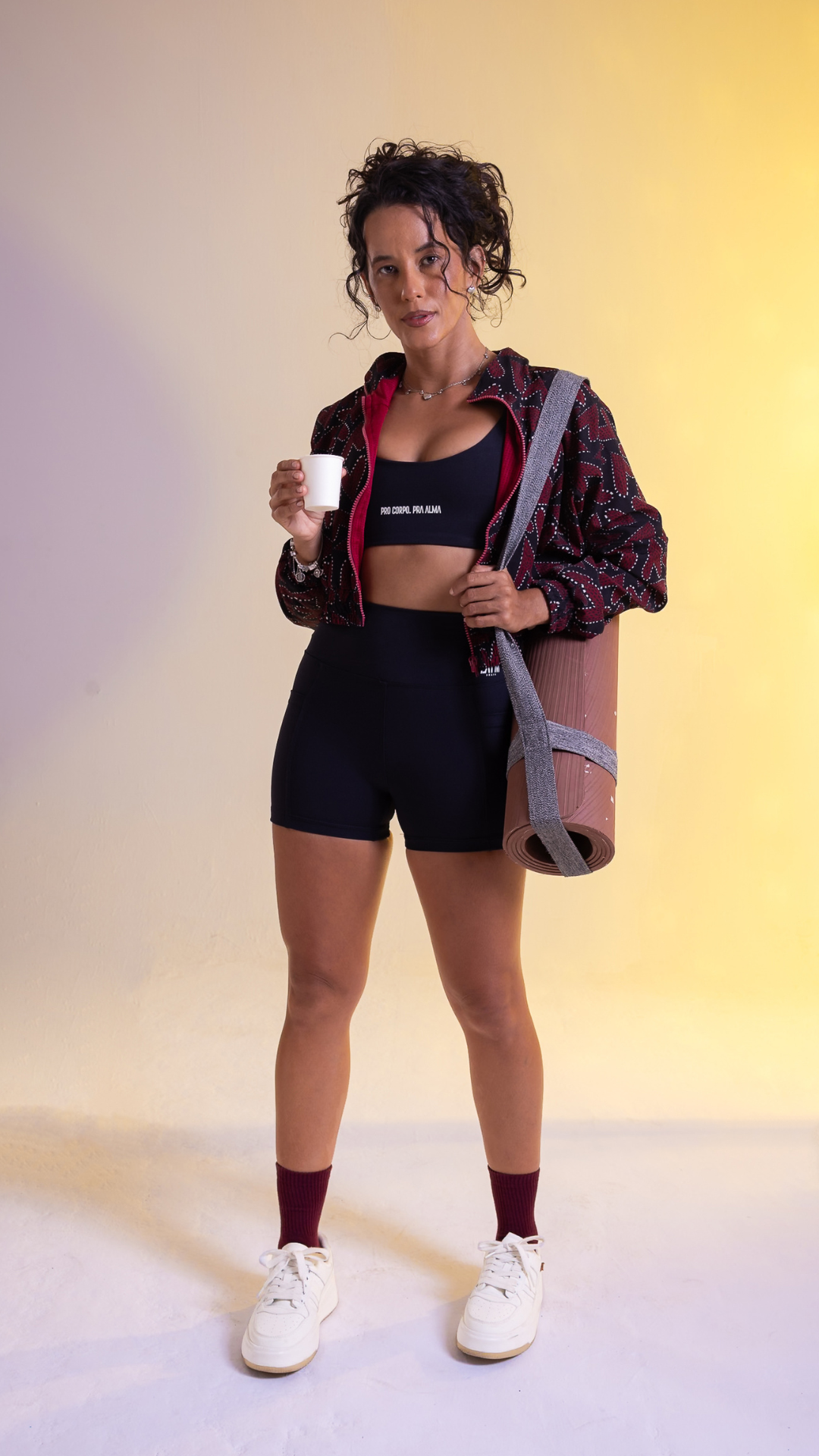 Top Bia Alça Larga Power Flex | Cor Breu