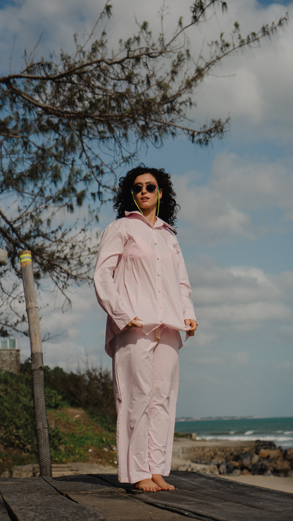 Calça Mari Mari Tricoline | Cor Verão Solar