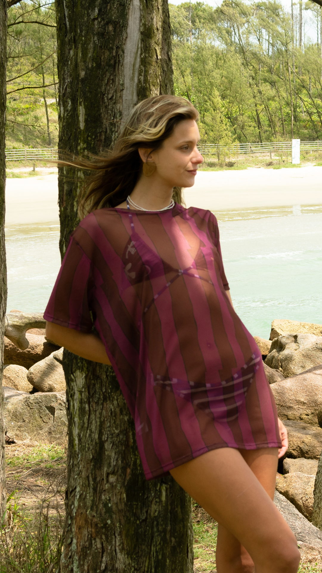 Camiseta Tule | Print Danço com a Brisa