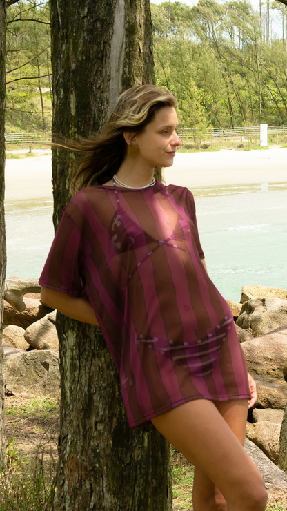 Camiseta Tule | Print Danço com a Brisa