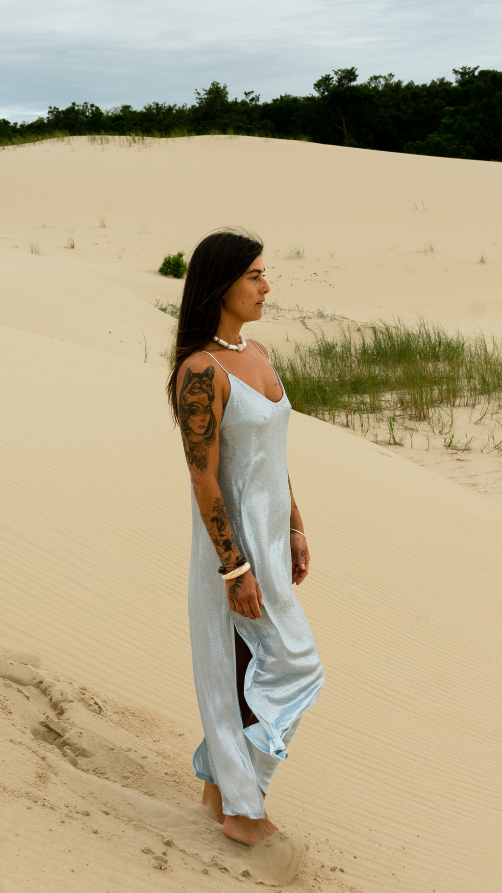 Vestido Mid | Maresia de Prata