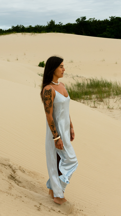 Vestido Mid | Maresia de Prata