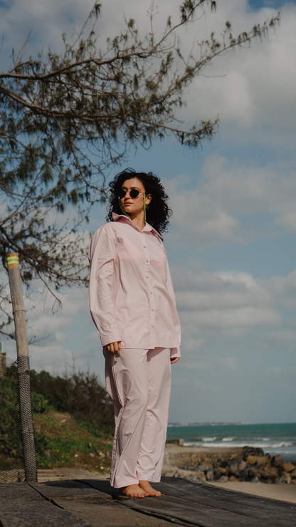 Calça Mari Mari Tricoline | Cor Verão Solar