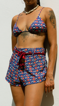 Short V | Print Cardume Profundo