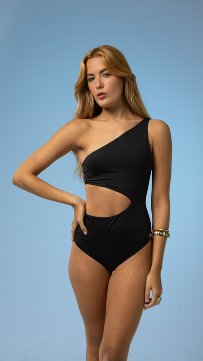 Maiô Um Ombro Só | Cor Eclipse