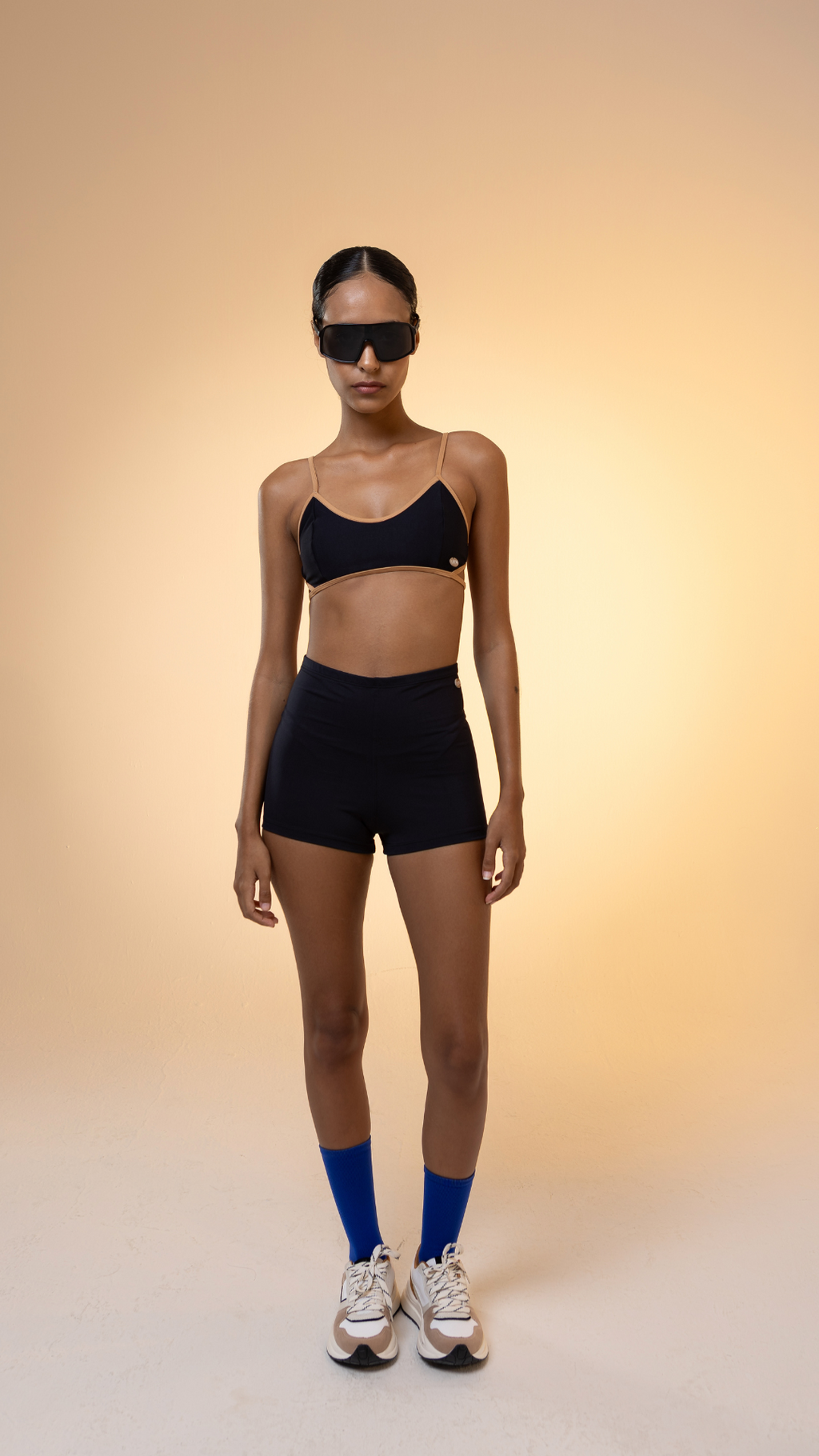 Mini Short Retrô Power Flex | Cor Eclipse