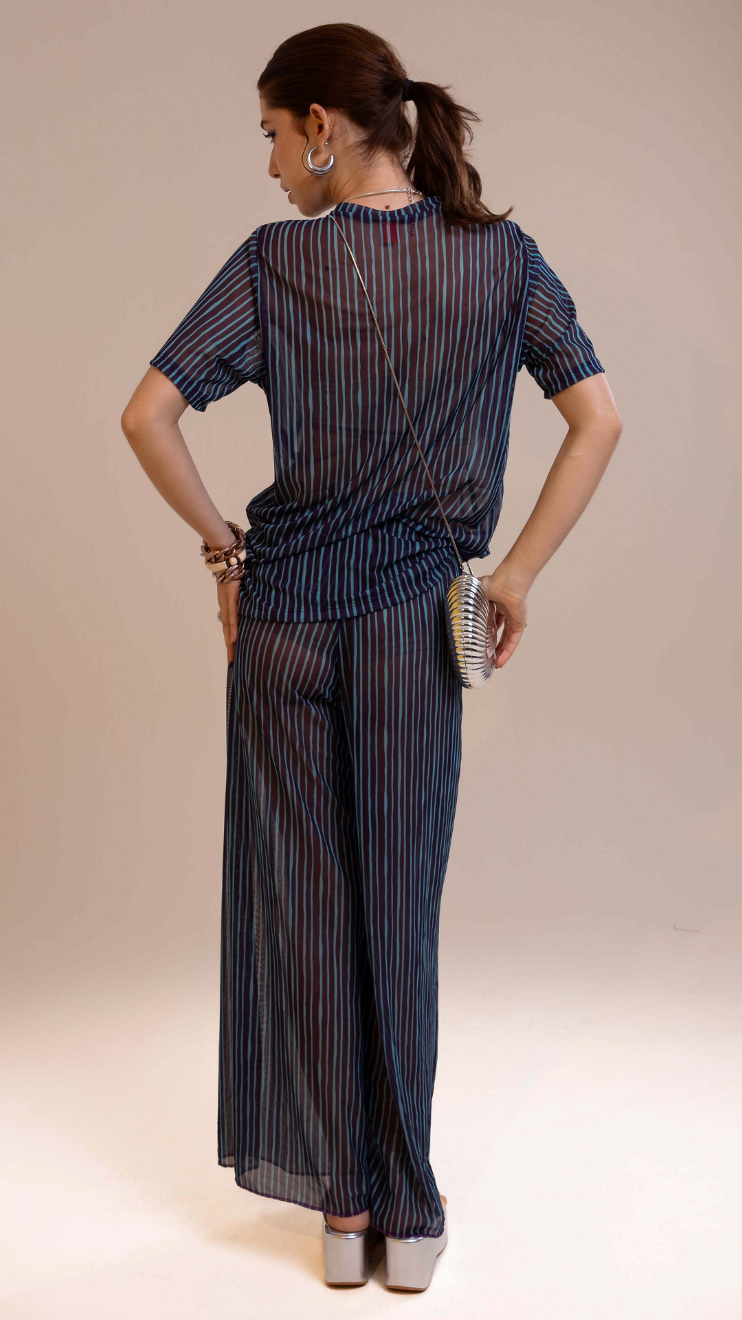 Camiseta Tule | Print Altamaré Oceano Violeta