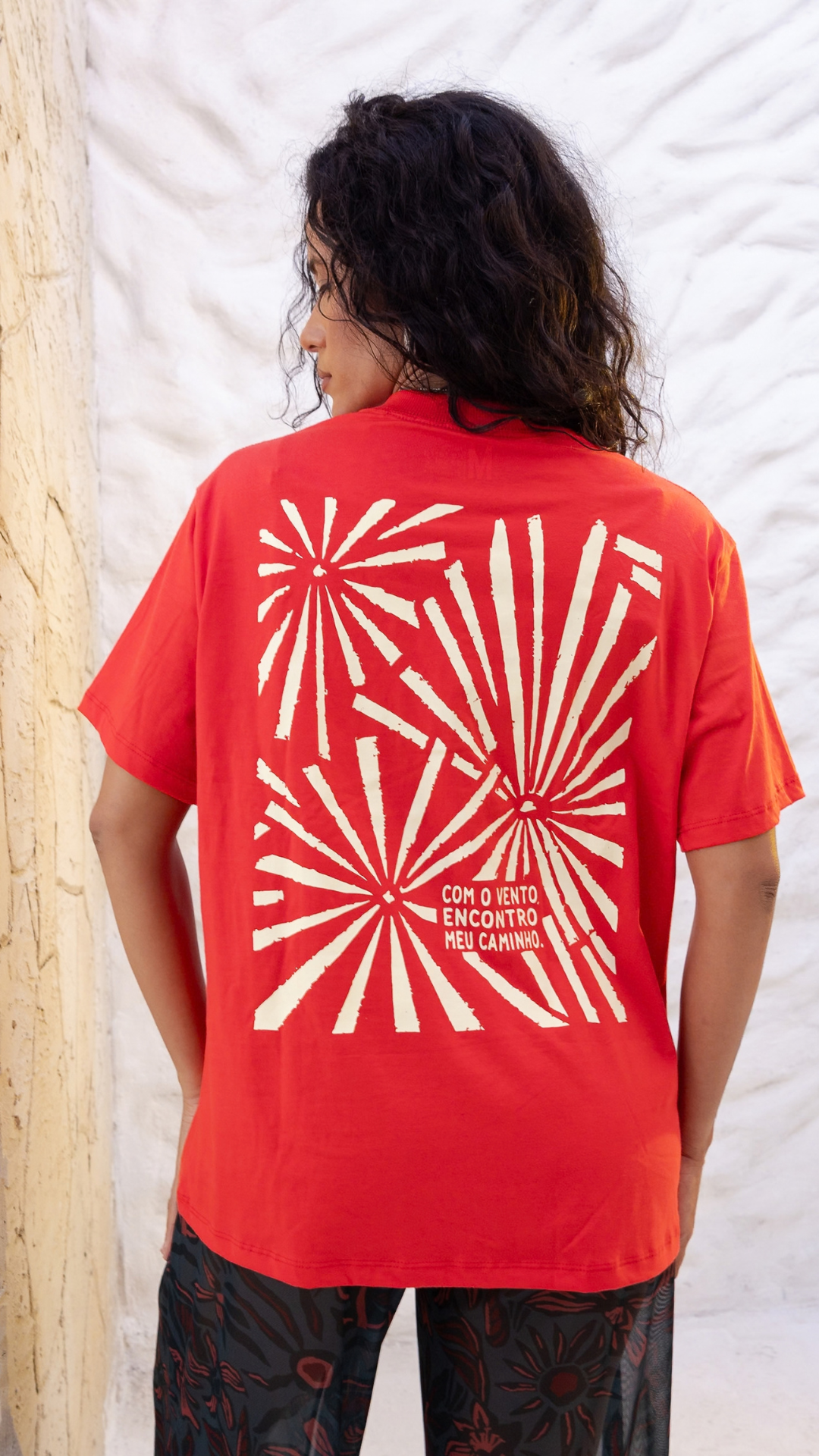 Camiseta Oversized Vento | Cor Marieta