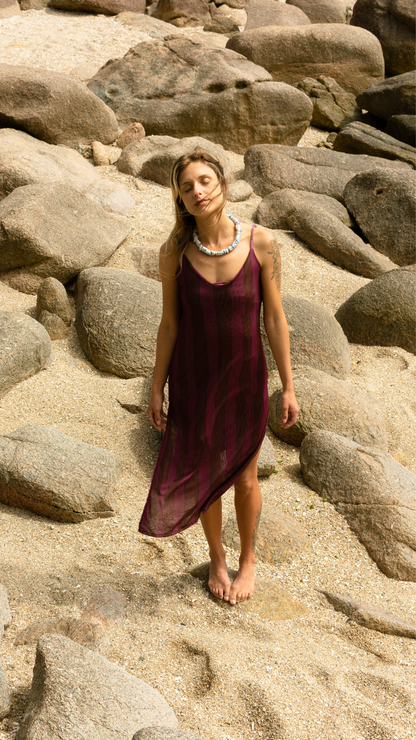 Vestido Midi Tule | Print Danço com a Brisa