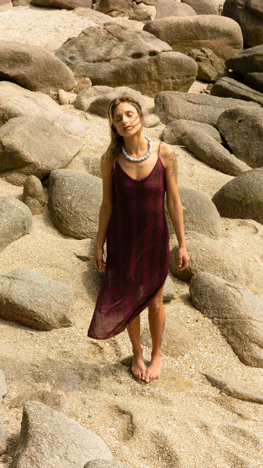 Vestido Midi Tule | Print Danço com a Brisa