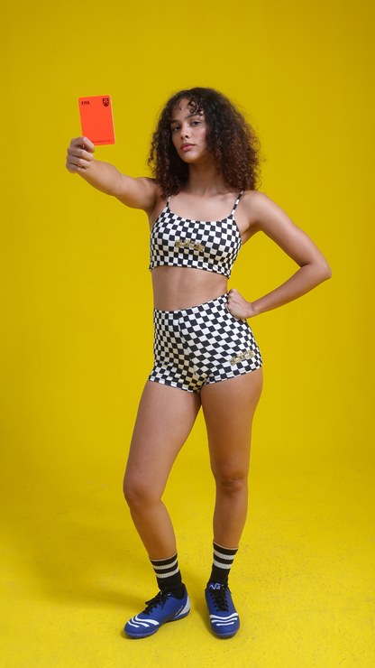Mini Short Retrô | Print Seleção Solar