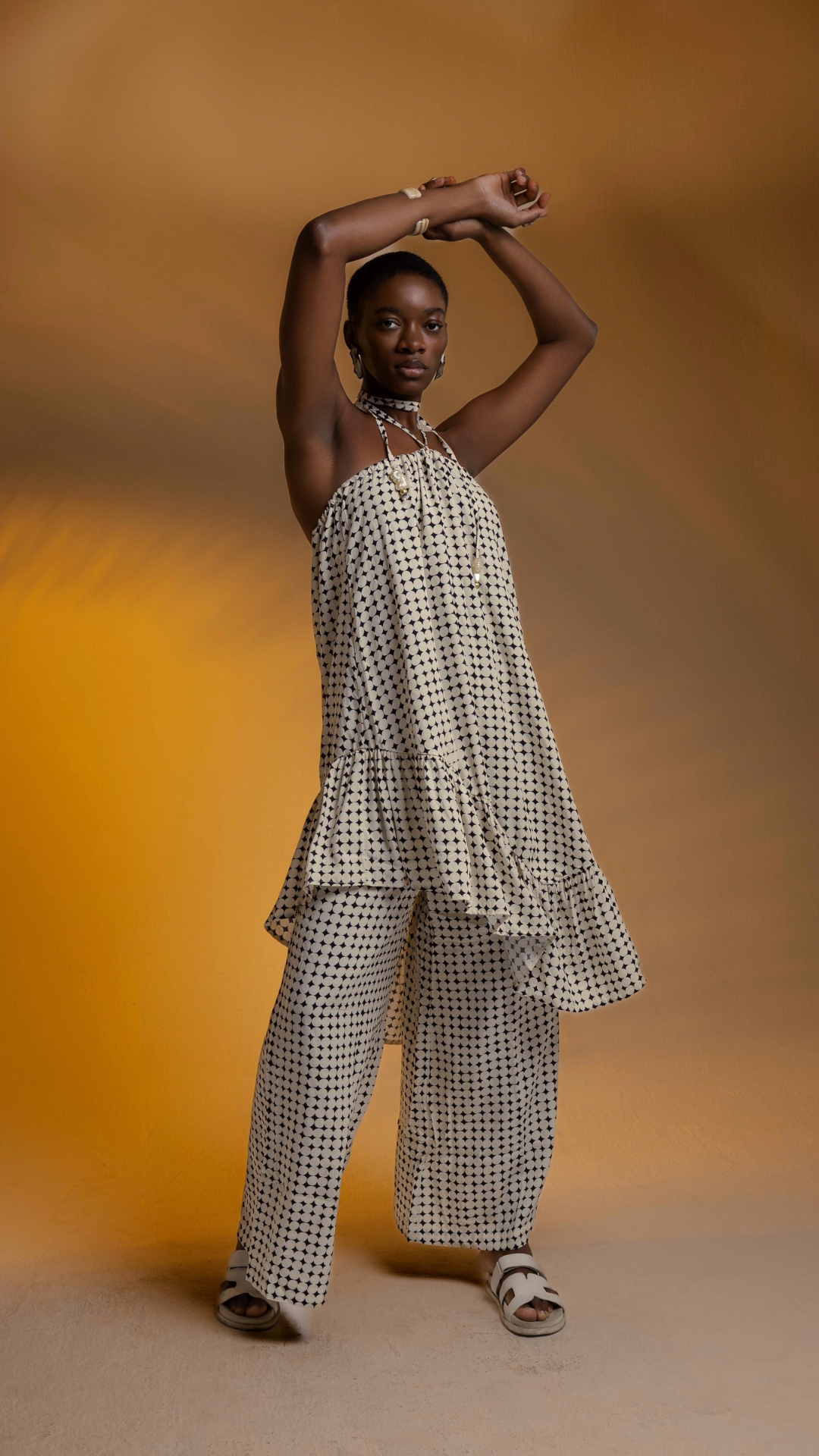 Calça Karol | Print Mar de Poás