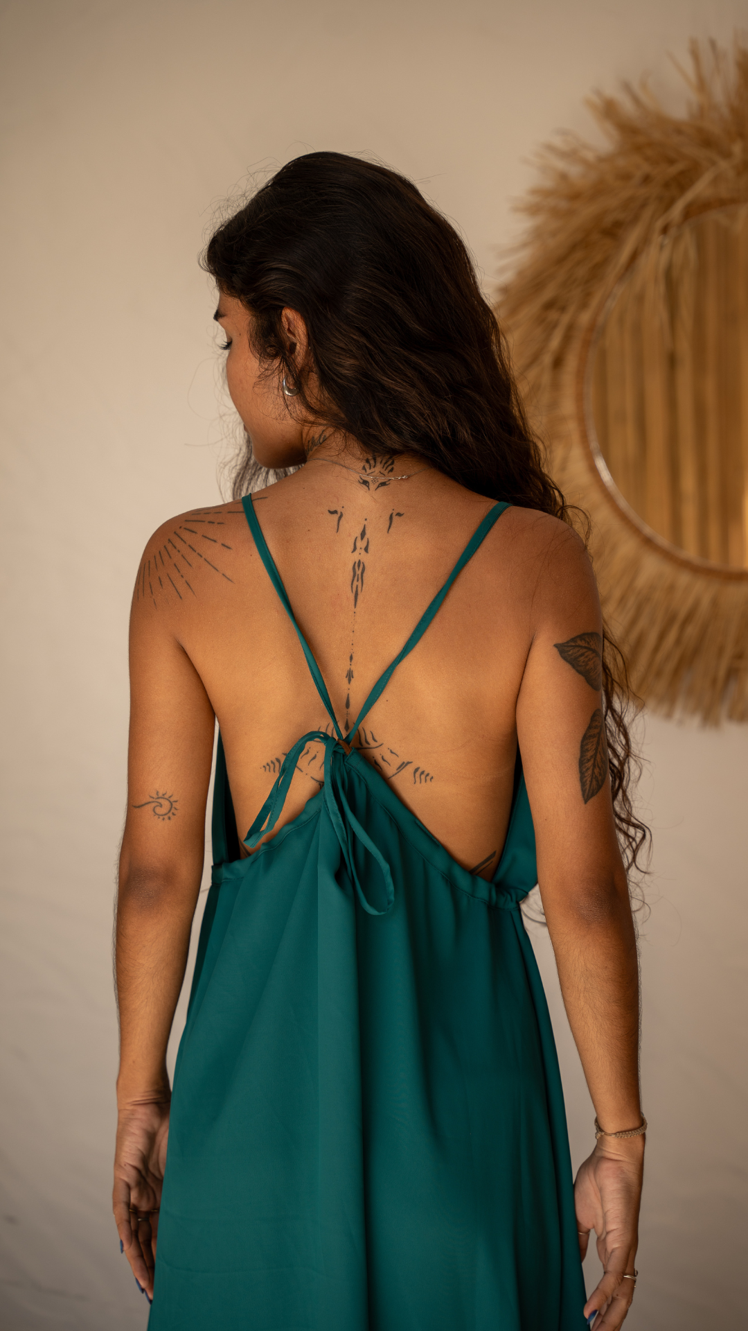 Vestido Buho | Cor Amarante
